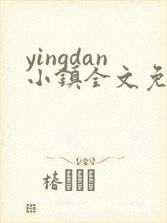 yingdan小镇全文免费阅读笔趣阁封面