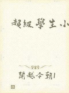 超级学生小说