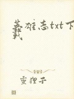 英雄志txt下载