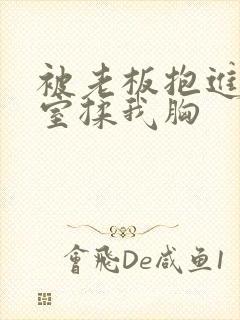 被老板抱进办公室揉我胸