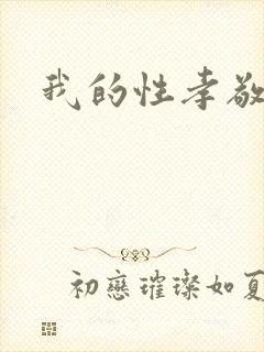 我的性孝敬