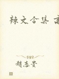 辣文合集 高h封面