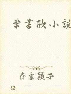 常书欣小说
