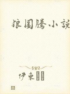 狼图腾小说