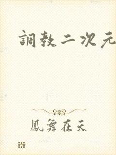 调教二次元