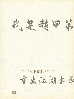 我是赵甲第小说