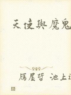 天使与魔鬼小说封面