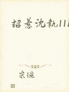 招惹沈执11h