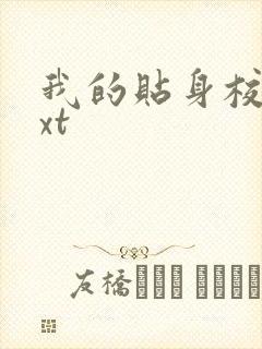 我的贴身校花txt