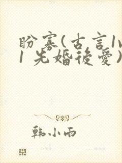 盼寡(古言1v1 先婚后爱)