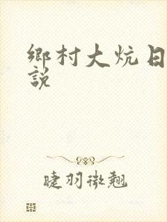 乡村大炕日b小说封面
