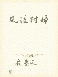 风流村妇封面