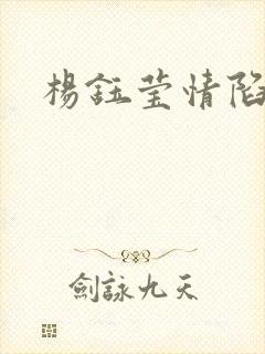 杨钰莹情陷红楼封面