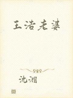 王浩老婆