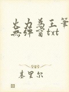 火力为王笔趣阁无弹窗txt