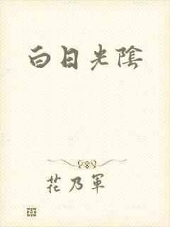 白日光阴