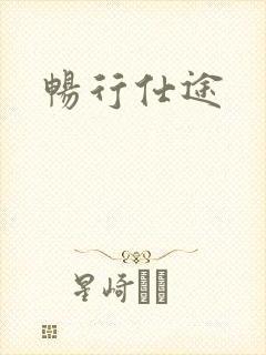 畅行仕途封面