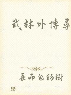 武林外传寻宝