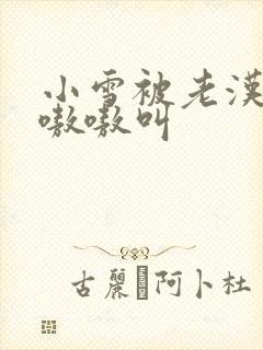 小雪被老汉玩得嗷嗷叫封面