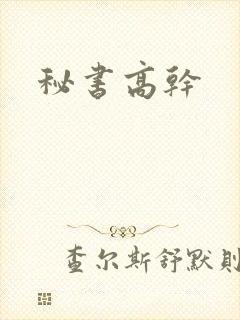 秘书高干