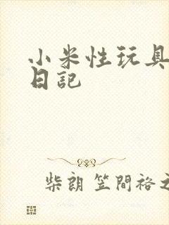 小米性玩具羞辱日记封面