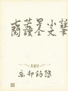 七芒星小说免费阅读全文笔趣阁