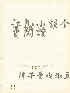 江凡小说全文免费阅读
