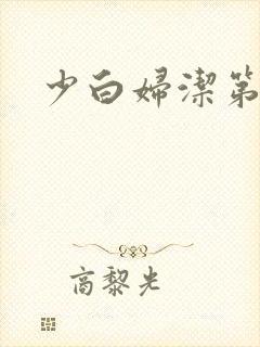 少白妇洁第二部