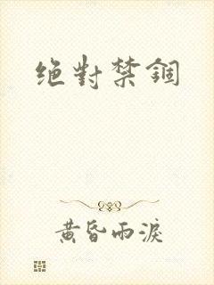 绝对禁锢封面