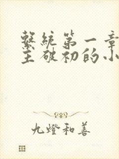 系统第一章给宿主破初的小说封面