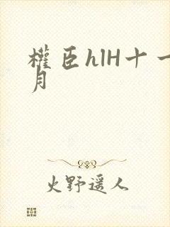 权臣hlH十一月