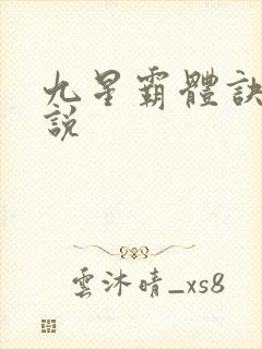 九星霸体诀 小说封面