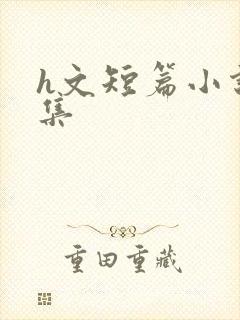 h文短篇小说合集封面