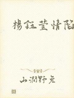 杨钰莹情陷红楼封面