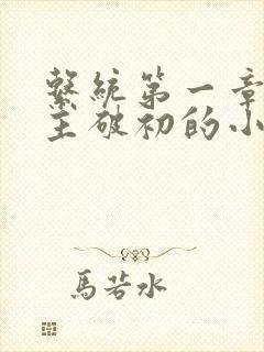 系统第一章给宿主破初的小说