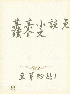 某某小说免费阅读全文