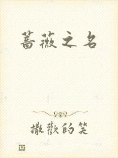 蔷薇之名