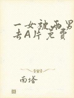 一女被两男桶进去A片免费