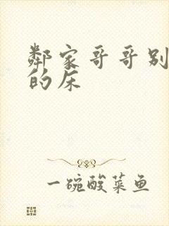 邻家哥哥别上我的床