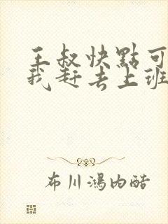 王叔快点可以吗我赶去上班封面