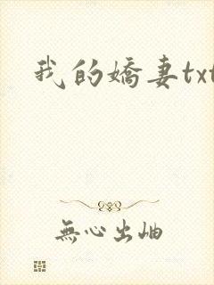 我的娇妻txt
