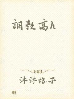 调教高h封面