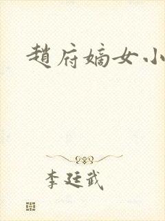 赵府嫡女小说