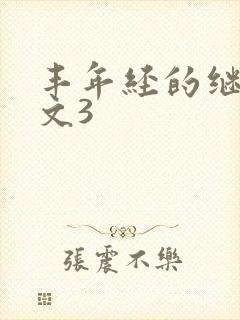 丰年经的继拇中文3封面