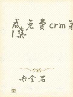 成免费crm第1集