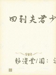 回到夫君少年时