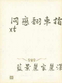 网恋翻车指南txt