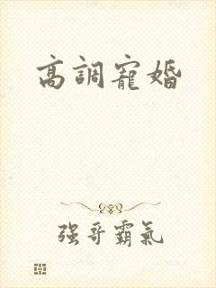 高调宠婚