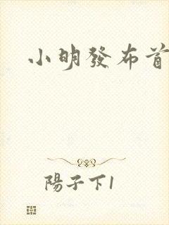 小明发布首页