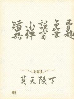 赌小说免费阅读无弹窗笔趣阁